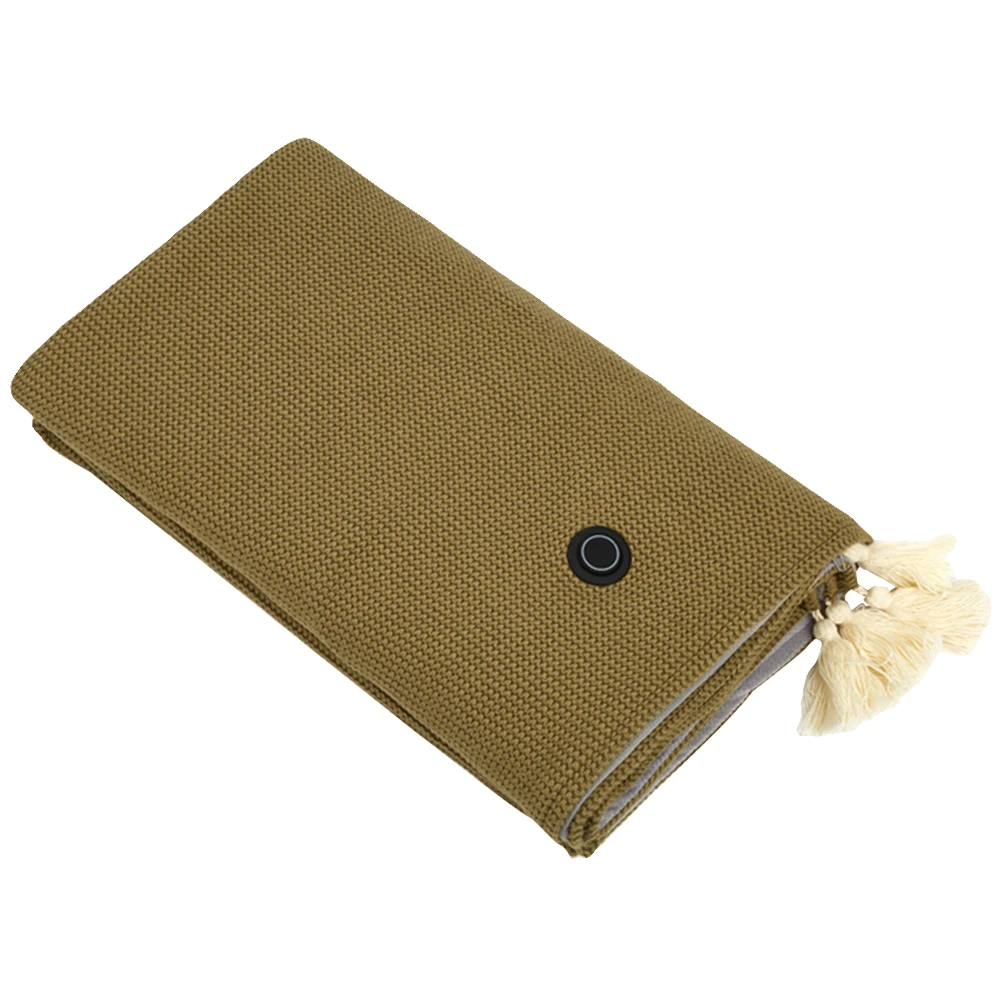 Носимое одеяло с электрическим подогревом USB и аккумулятором емкостью 10000 мАч