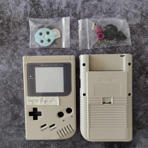 Корпус для Nintendo Game Boy GB IPS ZUIDID серый