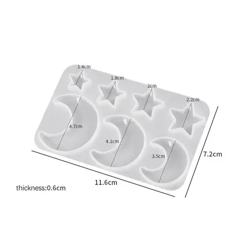 Силиконовые формы для сережек SEVENWELL