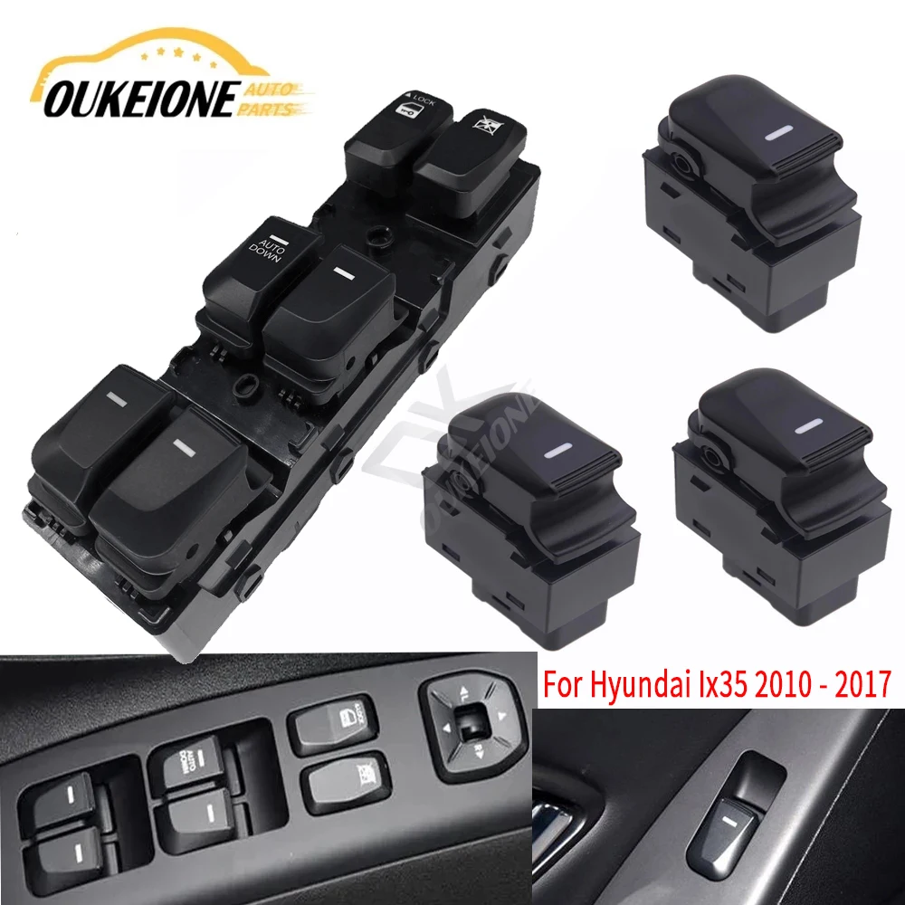 

For Hyundai Ix35 2010 2011 2012 2013 2014 2015 2016 2017 Parts Electric Window Control Switch Glass Lifter Button Accessories