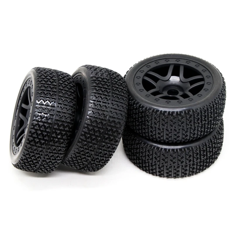 

4Pcs 109mm Tire Wheel Tyre 17mm Hex for 1/8 Arrma Traxxas Redcat Kyosho Team Losi HPI HSP RC Car Upgrade Parts