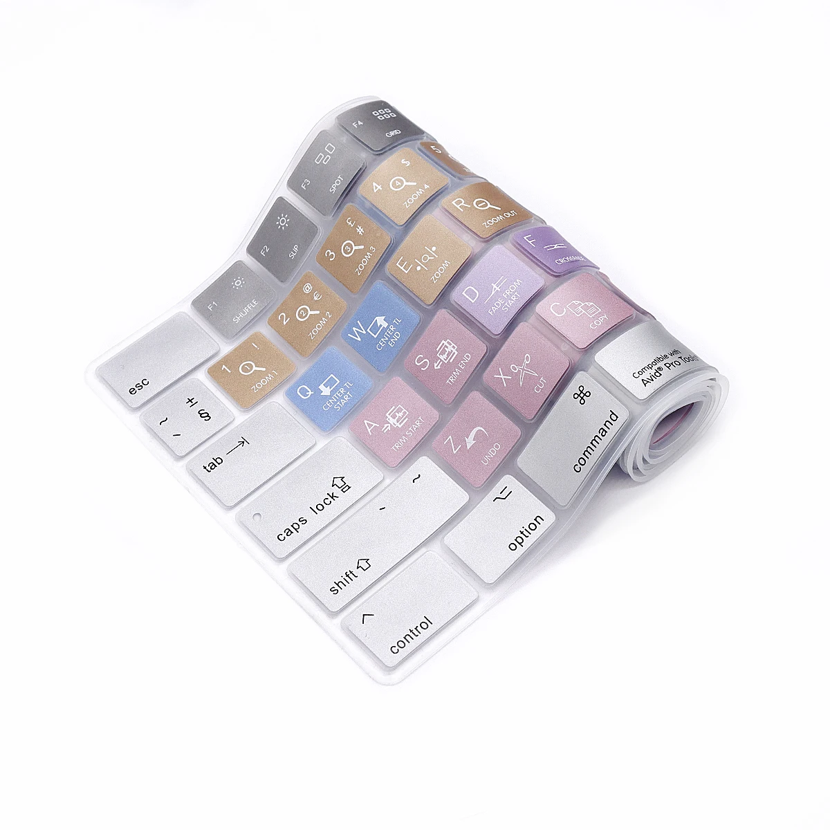 Фото Силиконовая крышка клавиатуры Hotkey для клавиатуры Apple Magic с цифровой клавиатурой MQ052LL/A A1843 №4