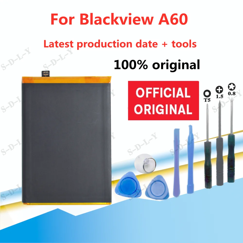 100% Оригинальный аккумулятор 4080 мАч для Blackview A60 405988p мобильный телефон