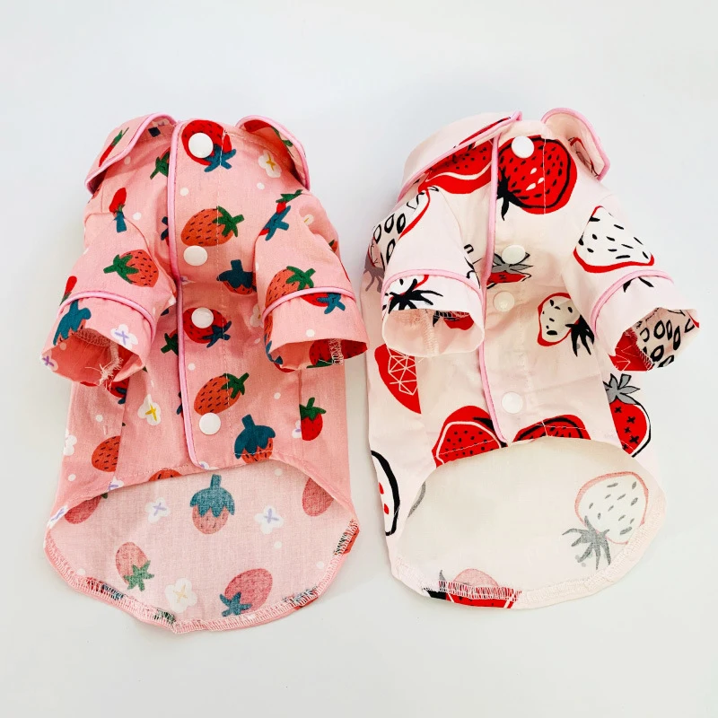 

Pet Sleepwear Winter Dog French Clothing Bulldog Cat Small Pajamas For Pet Puppy Dog Dogs Shirt Clothes Jumpsuit Coat Yorkie