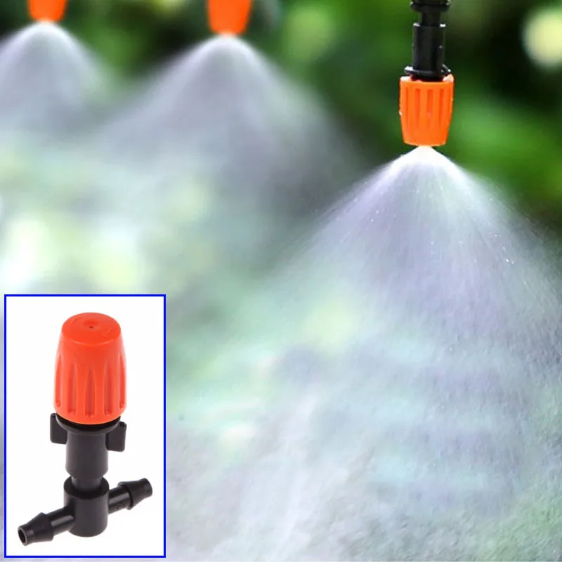 

Irrigation Garden Lawn Drippers Plant Adjustable Misting Nozzle Waterer 25pcs Attachment Set Plastic Automatic