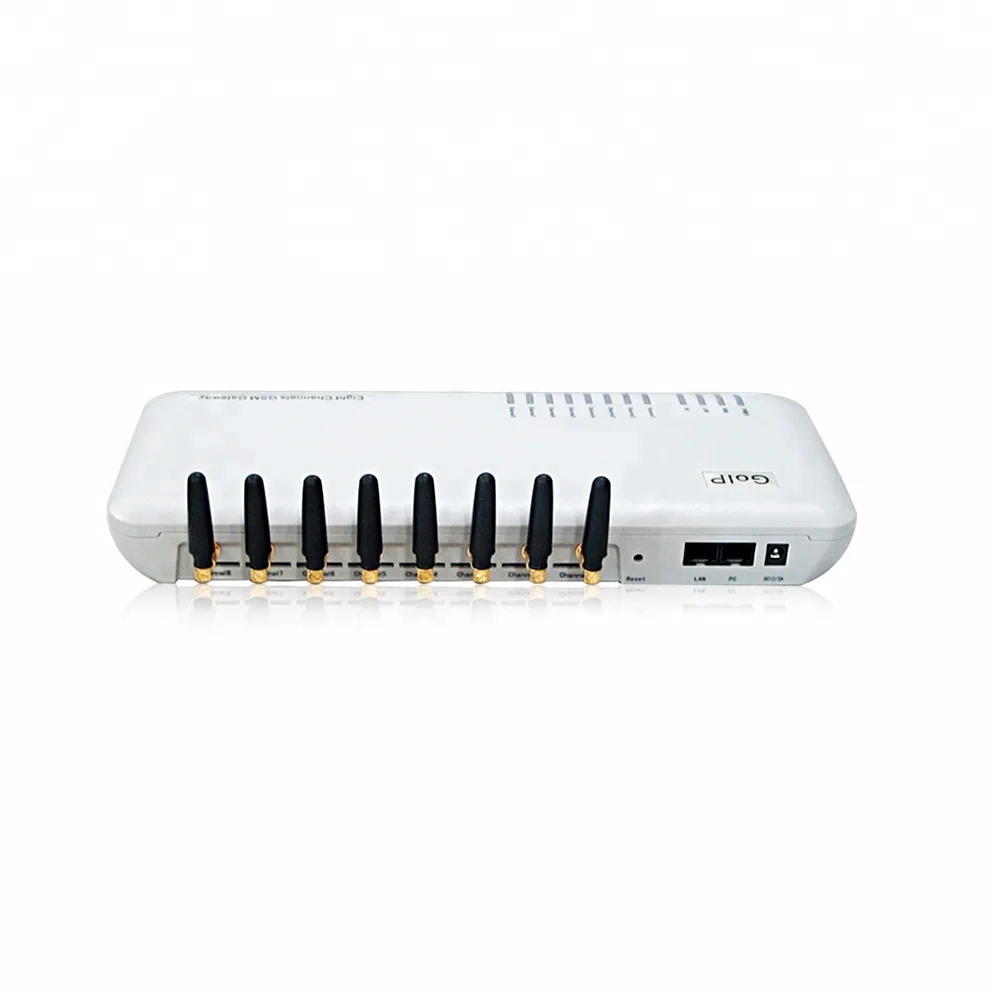 

8 Port Gsm Sms Gateway Sim Cards Gsm Sip Voip Gateway Modem