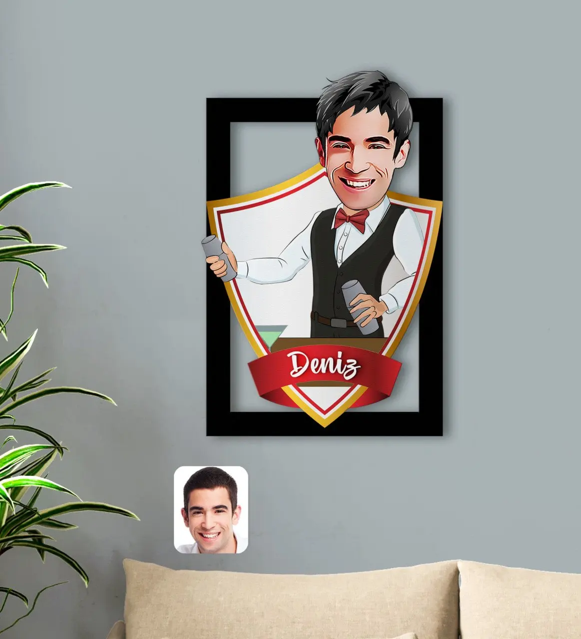 

Персонализированный страйдер, карикатура 3D Дерево