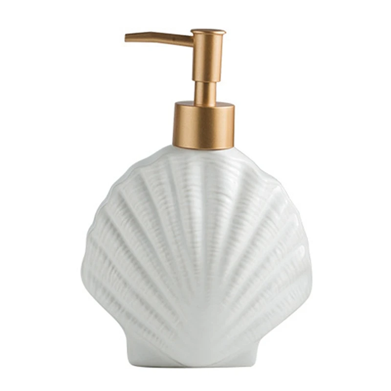 

Ceramic Soap Dispenser,Liquid Soap Bottle,Lotion Hand-Sanitizer Bottles,Nordic Style Press Lotion Bottle,420ML