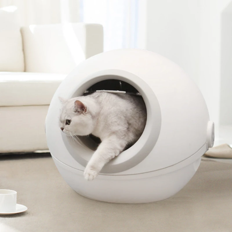 

Sandbox Clean Cat Bedpan Enclosed Toilet Deodorization Leak Proof Cat Bedpan Training Sifting Banheiro Gato Pet Products QF50CB
