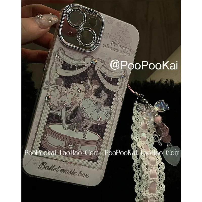 Уникальные балетные женские мотоциклетные электронные аксессуары для Apple 15 iPhone 14