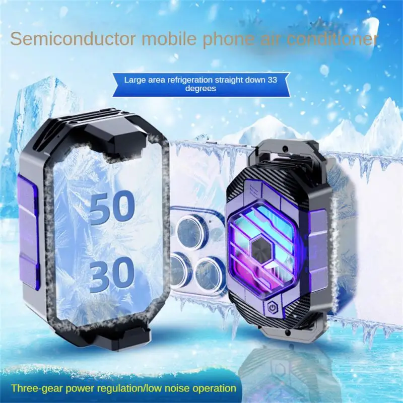 

Not Hurt The Machine Radiator Fast Small Size Phone Cooling Artifact High-power Phone Heat Sink Phone Accessories Safe