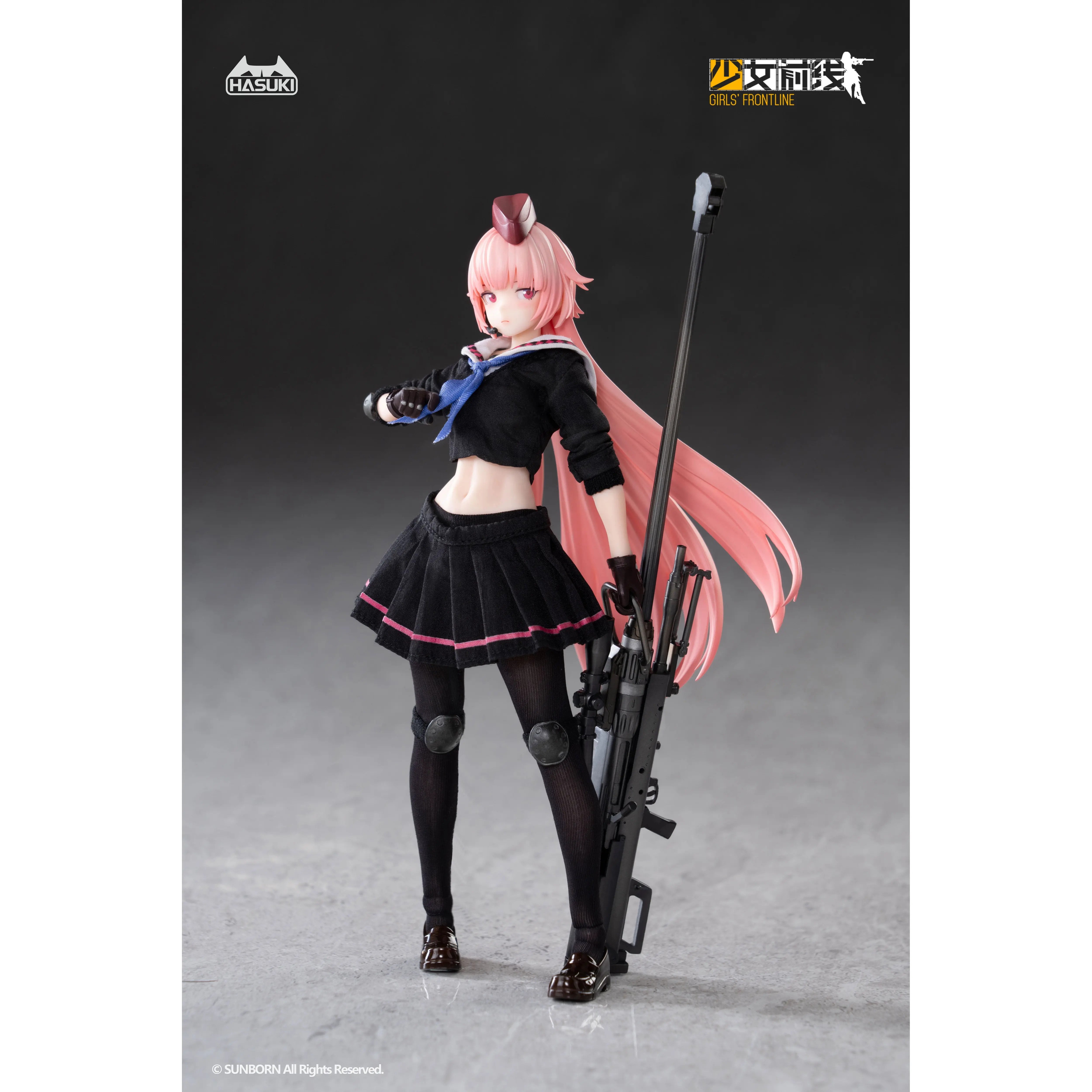 Фото Фигурка HASUKI в наличии PA011 Girls Frontline NTW 20, масштаб 1:12, тканевая, подвижная, коллекционная, аниме, для взрослых коллекционеров №3