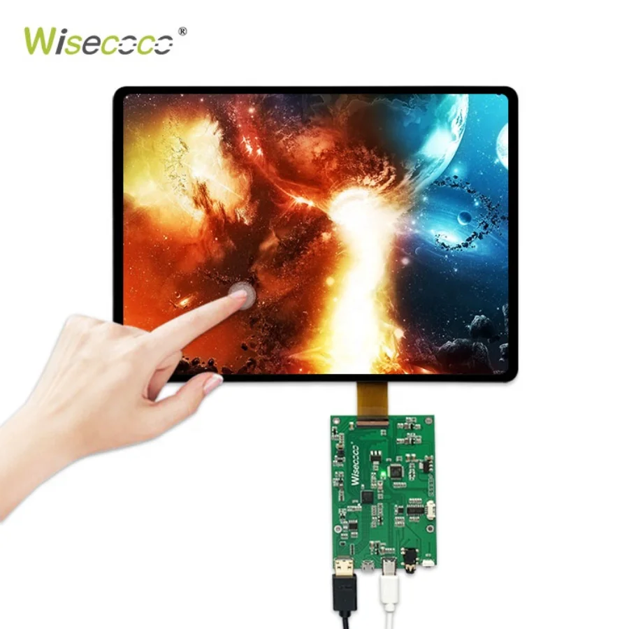 

11 Inch Amoled Oled Panel 1728*2360 Fhd Ips 2K Display Module Controller Board Capacitive Touch Screen Wisecoco