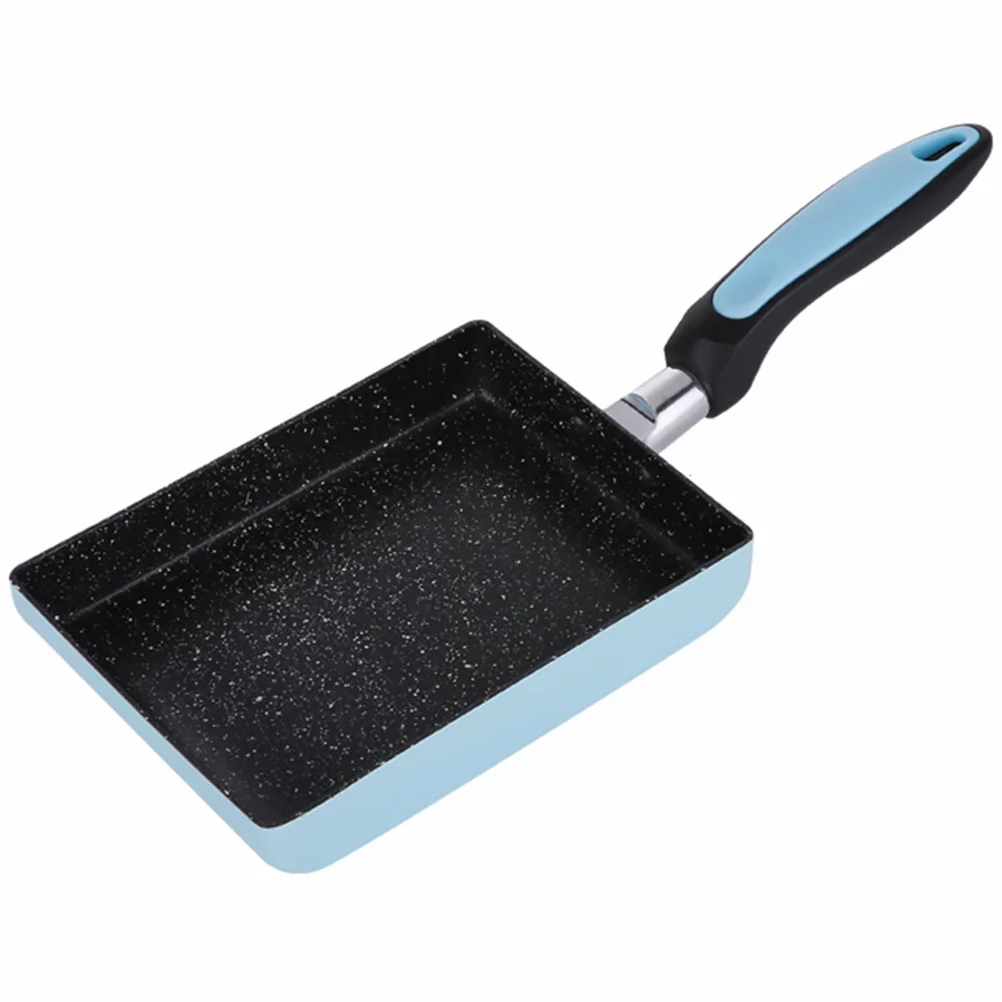 

1Pc Tamagoyaki Pan Tortilla Skillet Frying Pan Japanese Egg Pan Tamagoyaki Pan Handle Steak Pan