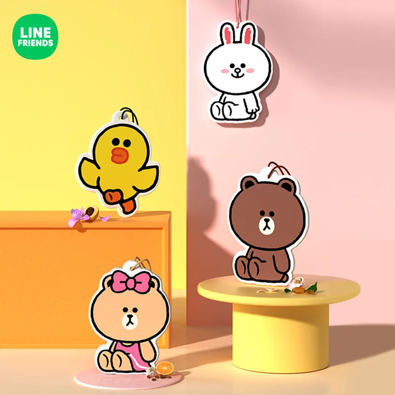 

Linefriends Car Interior Fragrance Pendant