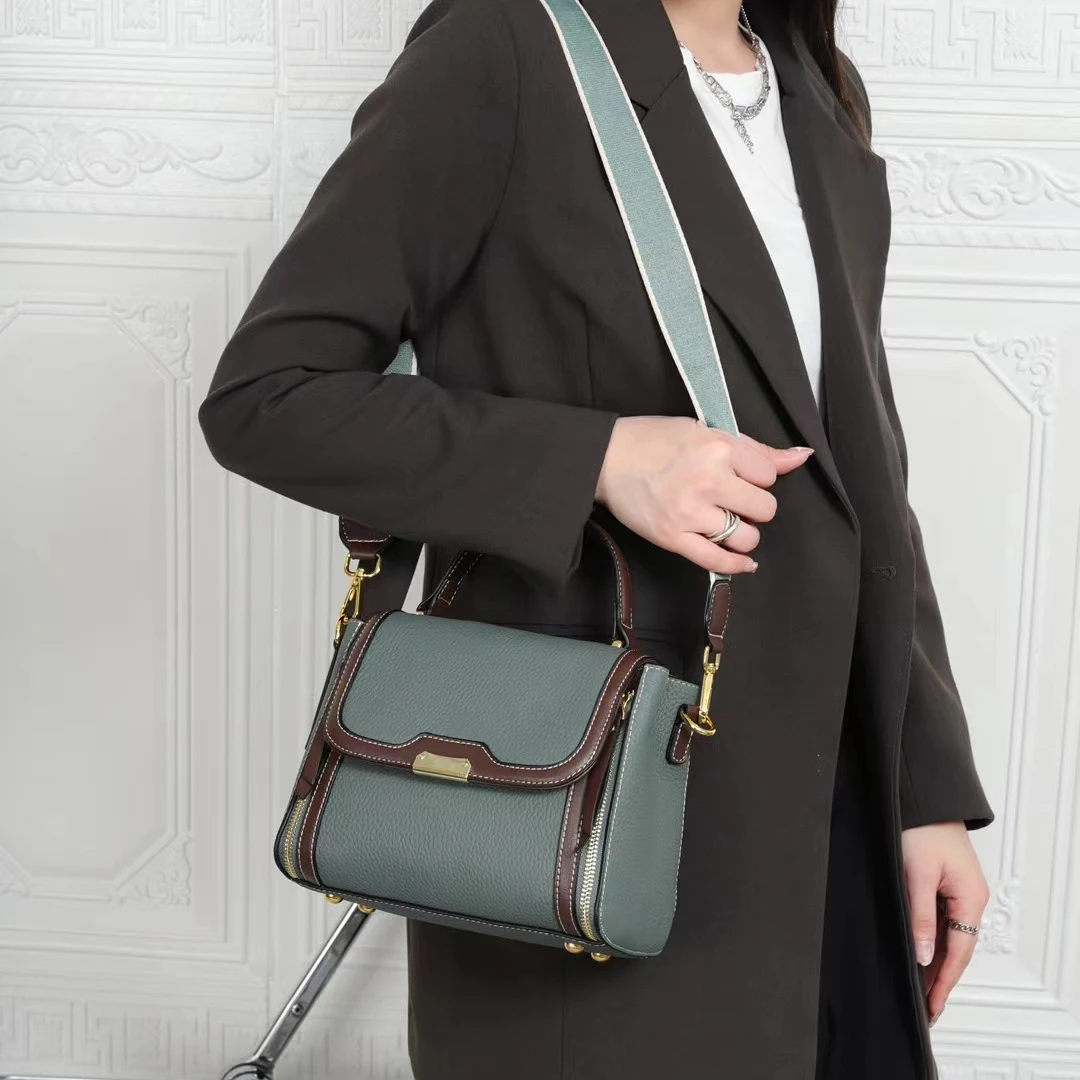 

Royal Bagger Handbags for Women Shoulder Bag Corssbody Bags Genuine Cow Leather Ladies Top Handle Bags Handbag Two Straps