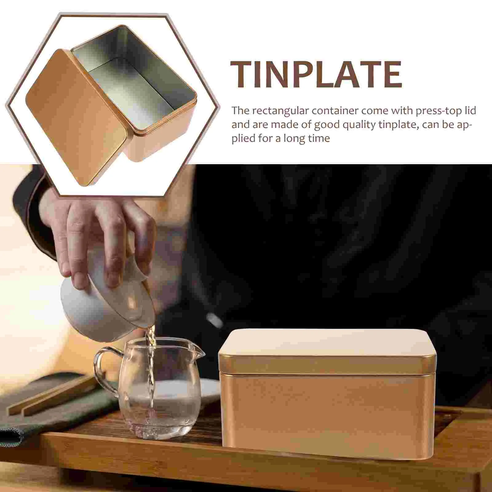 Железный ящик для хранения чая праздничный подарок украшение контейнер листьев