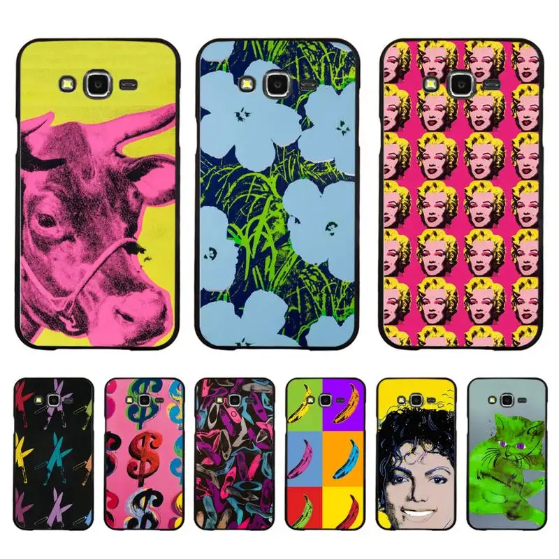 

Andy Warhol Art Phone Case For Samsung J 7 plus 7core J7 neo J6 plus prime J6 J4 J5 Mobile Cover