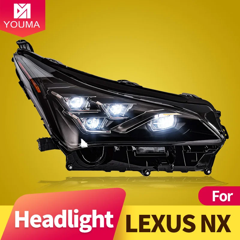 Передняя фара в сборе для LEXUS NX200 NX260 NX300 2015-2021 светодиодный светодиодная