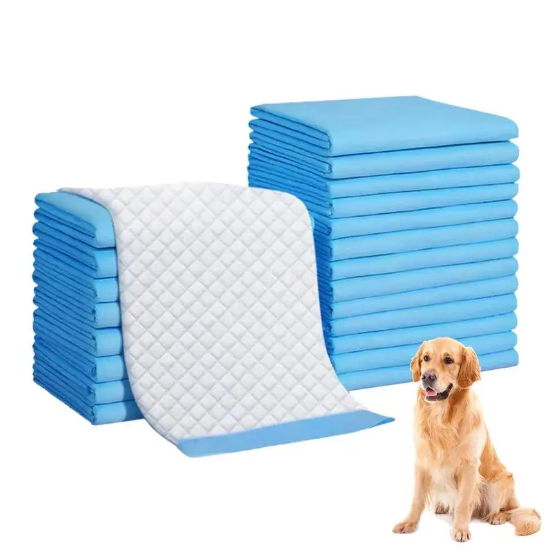 

Dog Pee Pads 50/100 Pcs Potty Training Pet Training Pads Pet Diaper Pads Super-Absorbent Leakproof Puppy Essentials For Guinea