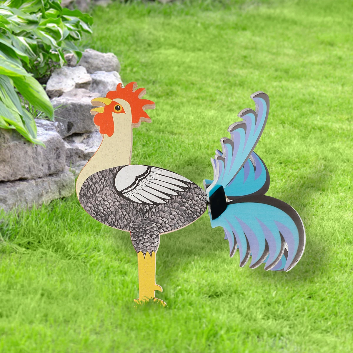 

Петух, ветровой Спиннер, деревянный петух, ветровая мельница, Декор, яркий петух, садовый искусство, декоративный петух, ветровая мельница
