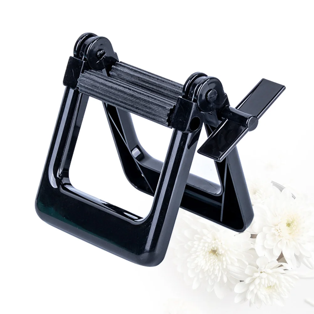 

Squeezer Toothpaste Tube Rolling Extruder Tool Manual Black Roller Plastic Facial Cleanser Dispenser Holder Salon Paste