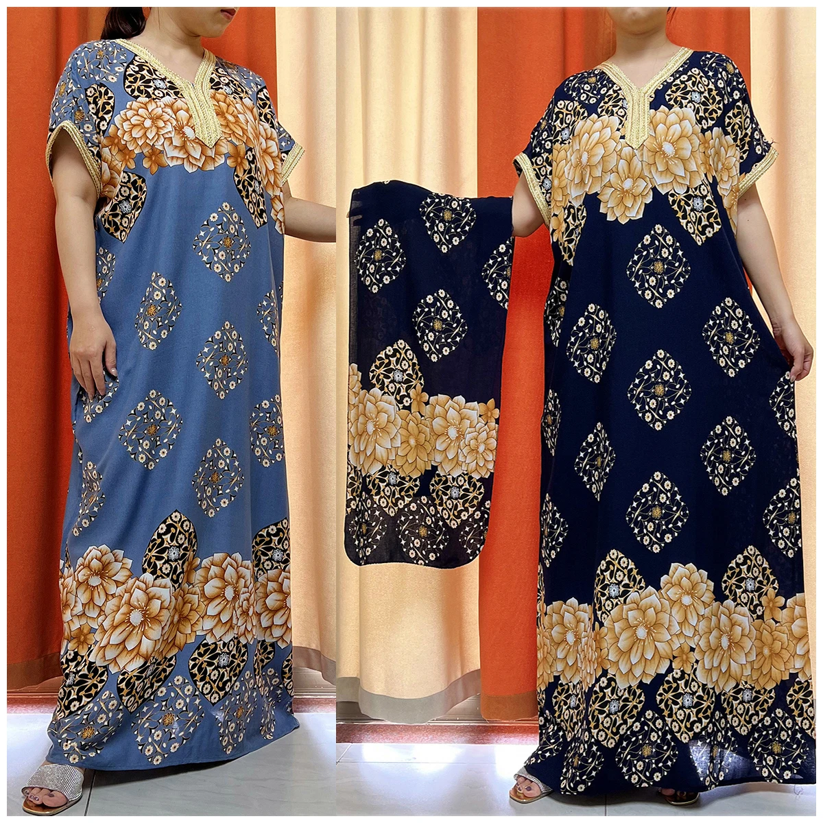 

Новинка, Лидер продаж, африканские платья для женщин, Турция, мусульманская Мода, хиджаб, хлопковое платье, одежда в американском мусульманском стиле