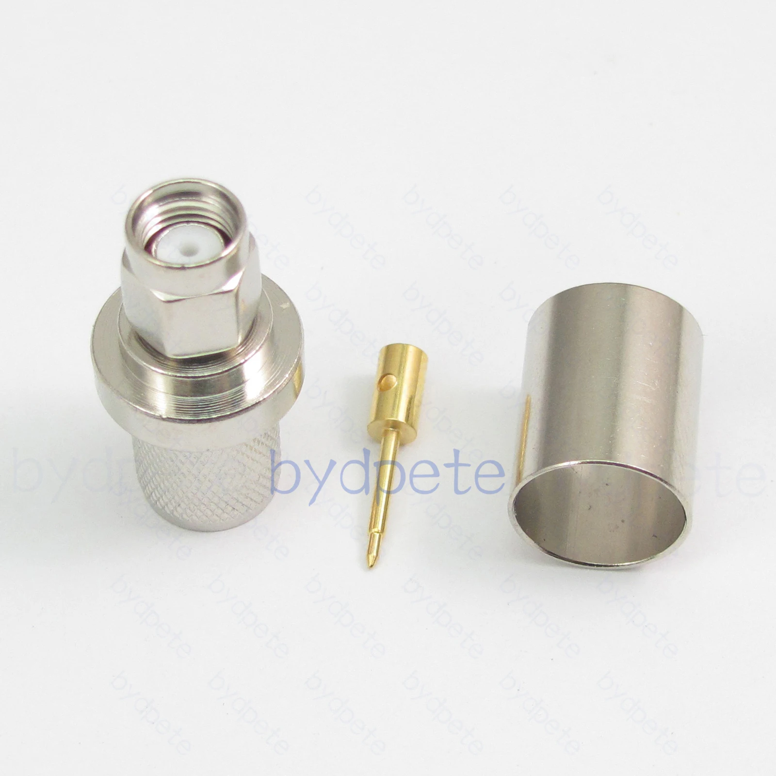 

SMA Male Plug Connector Crimp for RF LMR400 RG8 7DFB Low Loss Coax Cable 50 ohm