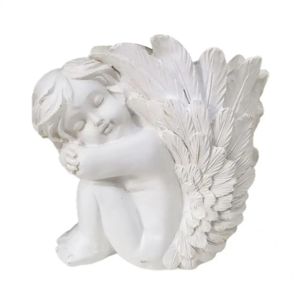 

Attractive Long Lasting Eco-friendly Resin Angel Shape Flowerpot Decor for Decoration Plant Pot Decor Plant Vase Decor