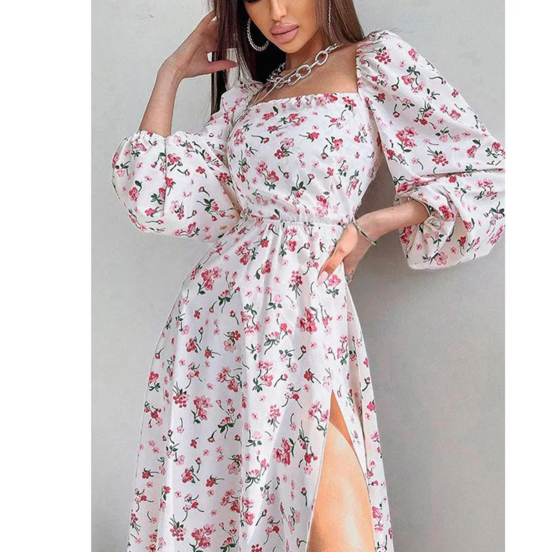 

Womens Long Sleeved Summer Dress Elegant Open Back Paired With Sexy Suit, Floral Lace, Opening, S-XXXL, 2023 Vestidos Para Mujer