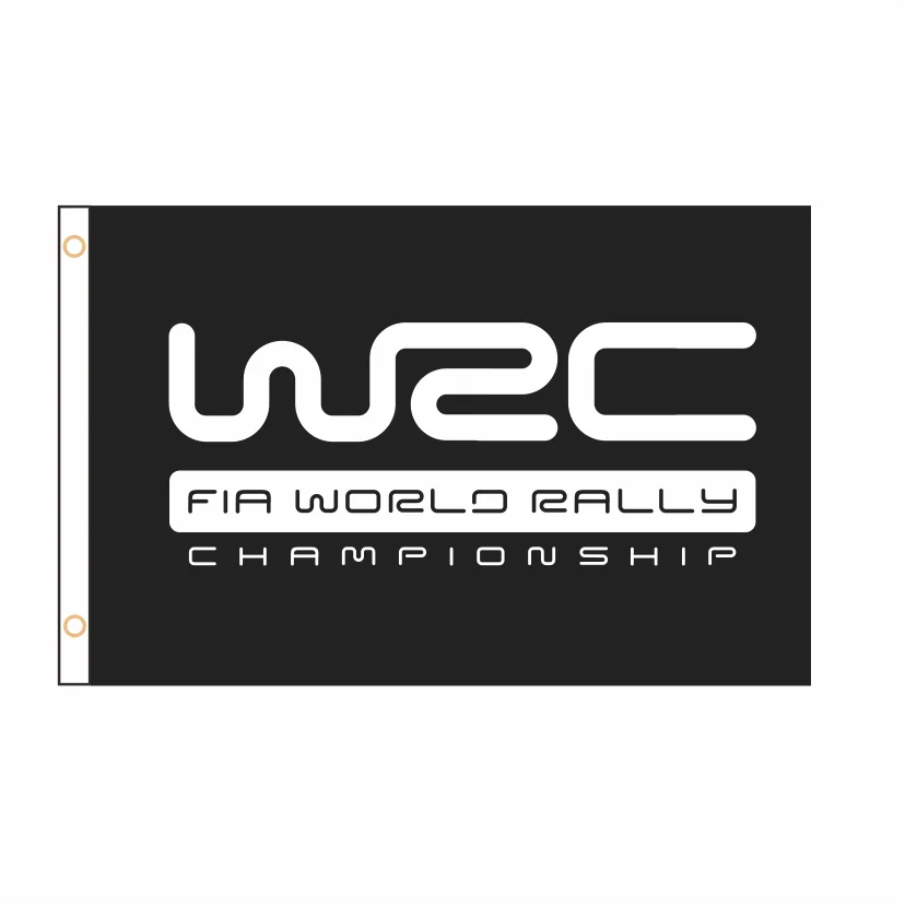 

Custom Banner World Rally Championship WRC Flag Banner 2ft*3ft 3ft*5ft QZ-024 Sports Advertising Car Decoration Home Gift Party