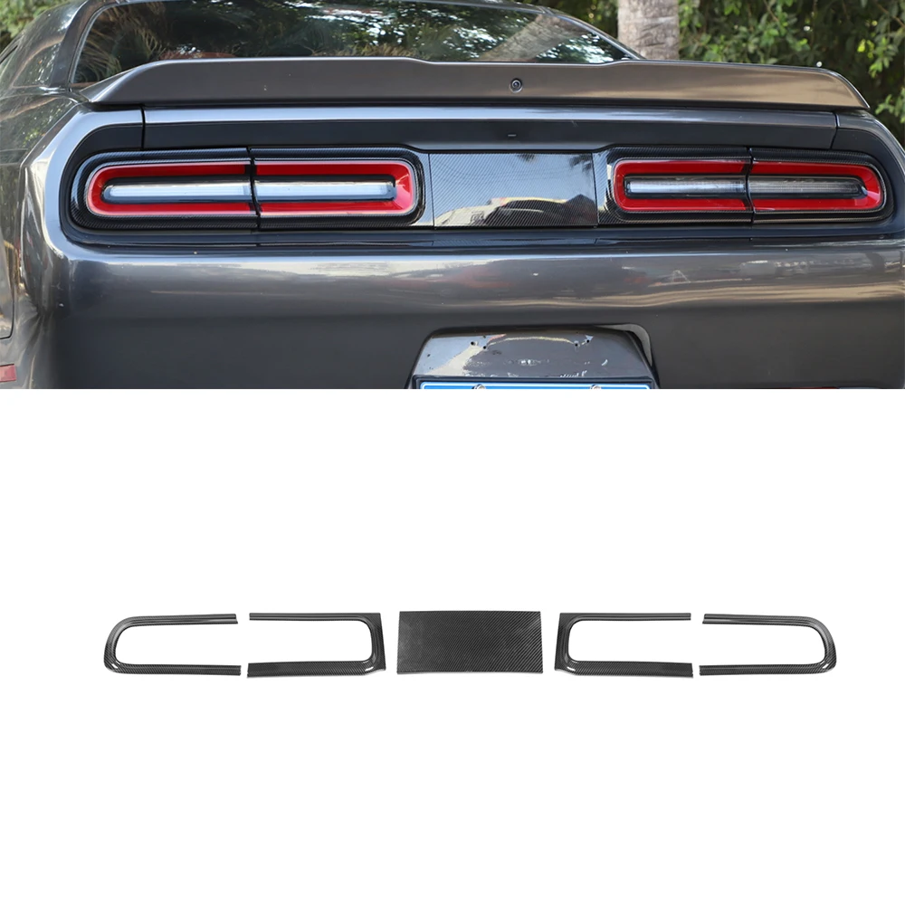 

for Dodge Challenger 2015 2016 2017 2018 2019 2020 Car Taillight Decoration Rear Tail Light Lamp Cover Exterior Accessories