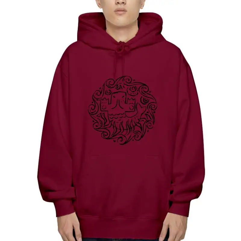 

Толстовка унисекс с капюшоном Dagon lovecраф Mythos Cthulhu