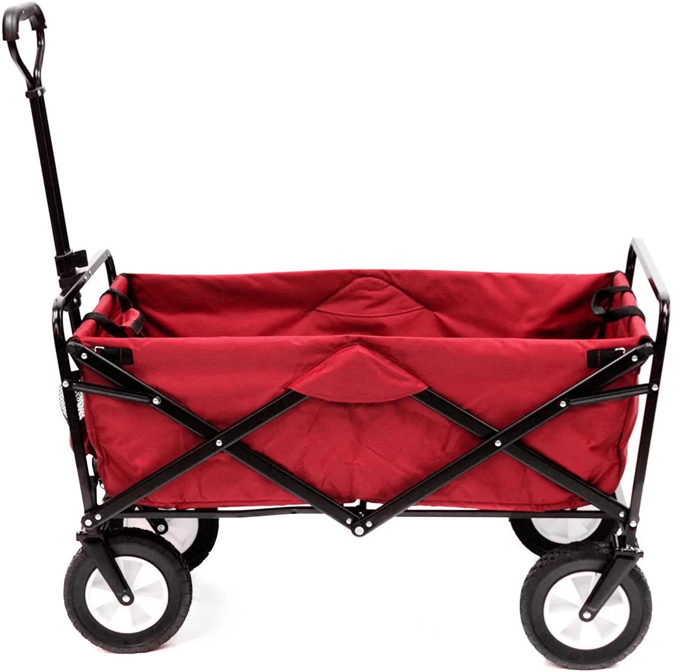 

2021 Customized Accessories Folding Wagon Camping Hand Carts Camping Trolley For Outdoor Beach Picnic