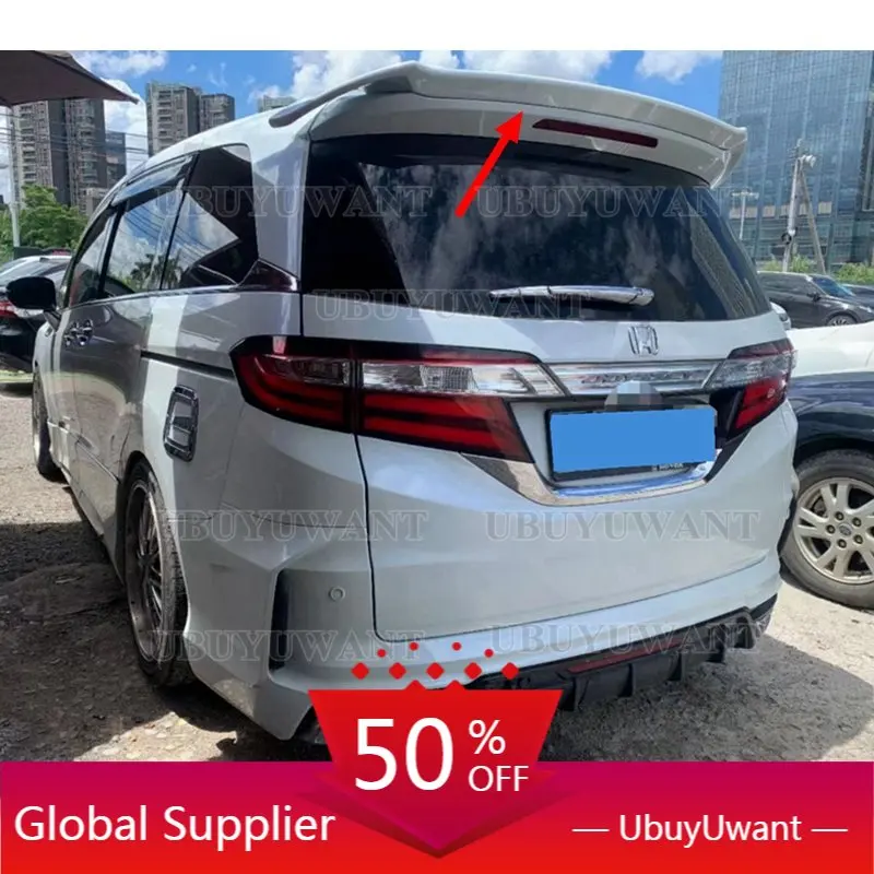 

Roof Spoiler Accessory For Honda Odyssey ABS Material Car Rear Window Wing Tail Fin Decoration 2014 2015 2016 2017 2018 2019