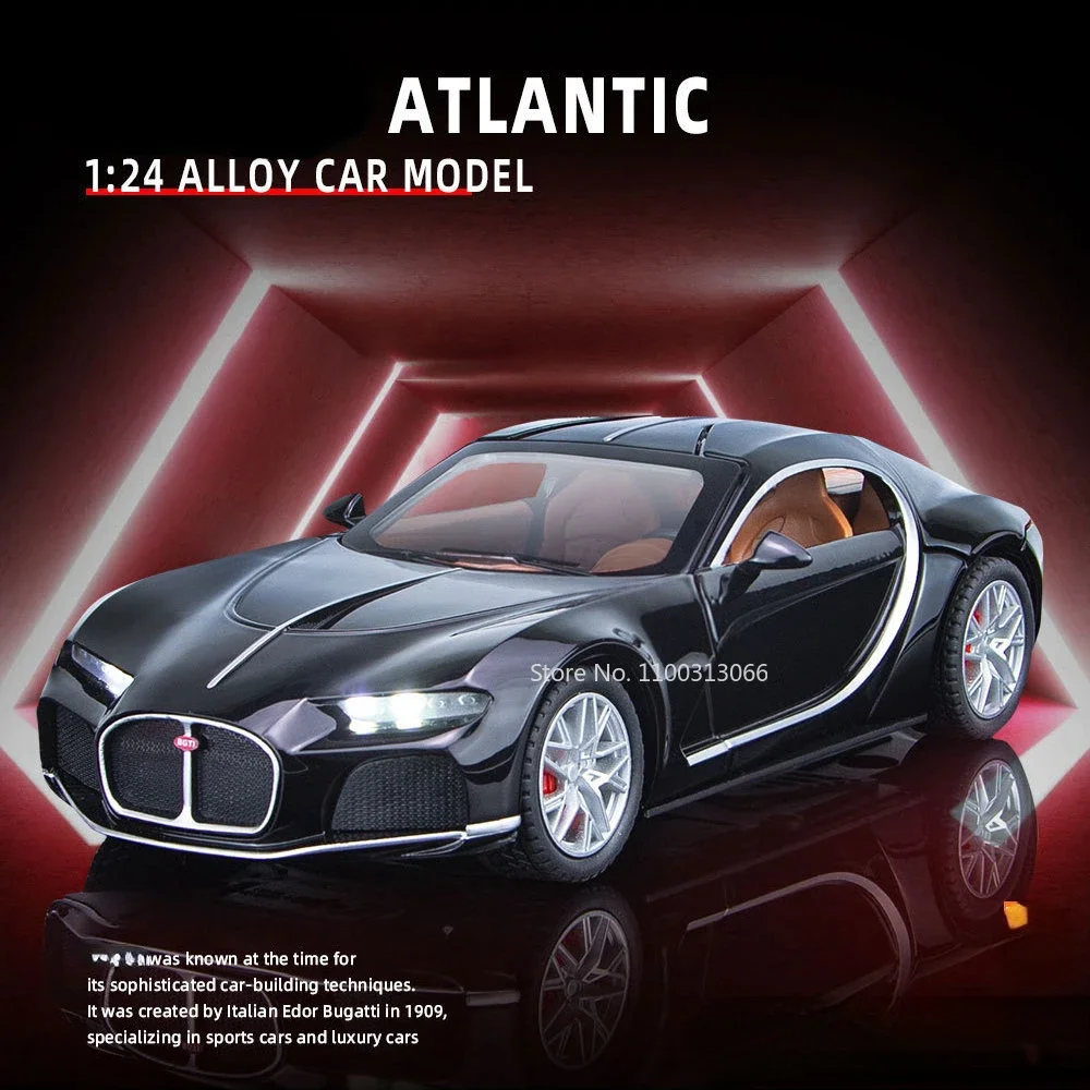 Игрушечный автомобиль Bugatti Atlantic 1:24