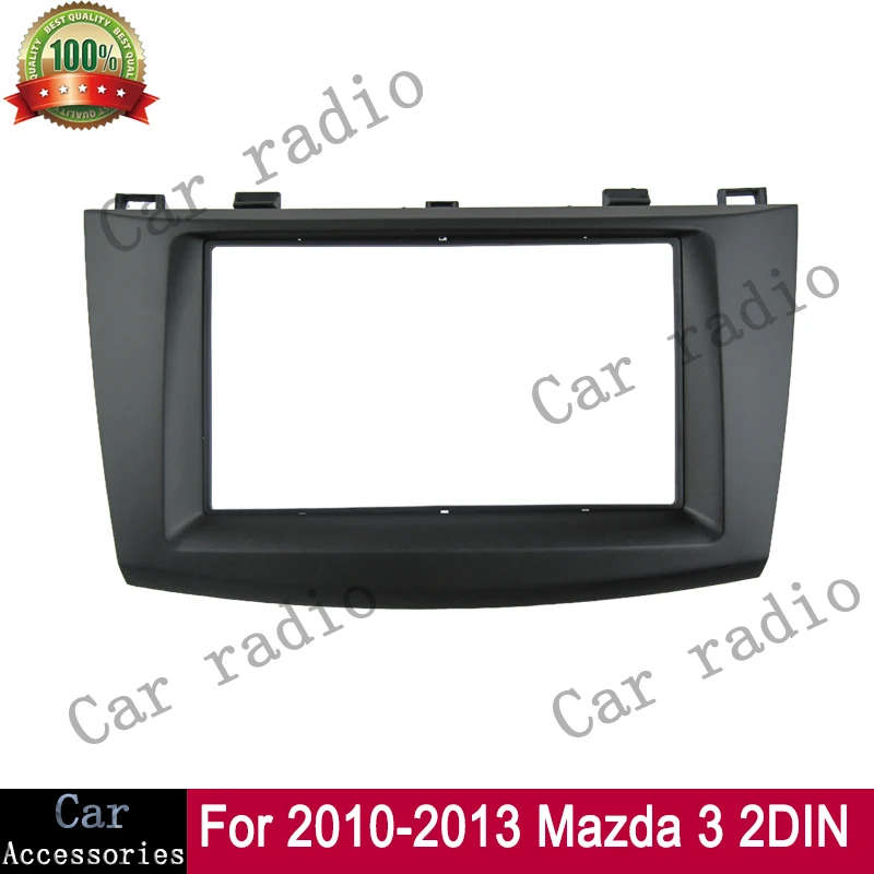 Фото 7-дюймовый для 2010-2013 MAZDA 3 рамка автомобильный радиоприемник стерео GPS MP5 Android плеер 2 DIN навигация установка Fascia Dash №3