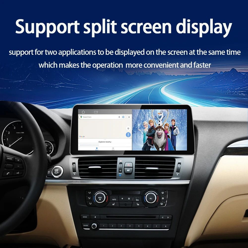 Автомобильный мультимедийный плеер ID8 на Android 14 с экраном 12 3 дюйма GPS Bluetooth 4g dsp для