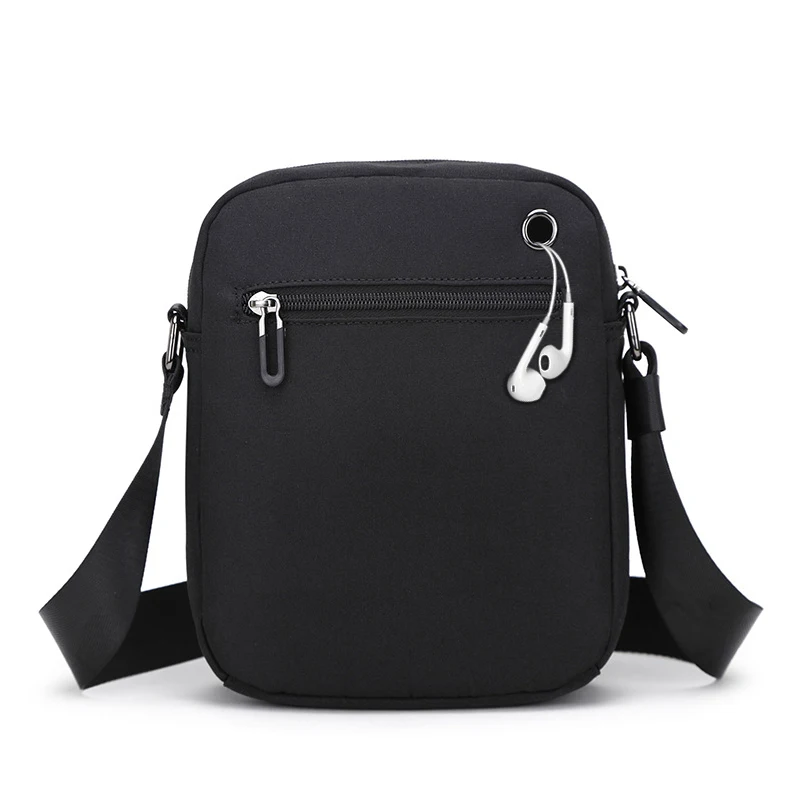 HcanKcan Men's Bag Fashion Light Weight Shoulder Bag Husband Casual Mini Phone Belt Bag Portable Party Bag For Man Messenger Bag