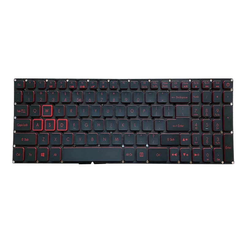

Аксессуары для ноутбуков acer Nitro 5 AN515 AN515-51 AN515-52 AN515-53 заменяемая английская клавиатура с подсветкой US макет