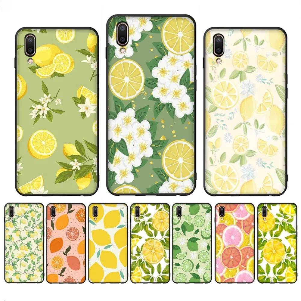 Fruit Lemon Phone Case For Redmi Note 4 X 5 A 6 7 8 T 9 9S 10 11 11S 11Epro Poco M3 pro