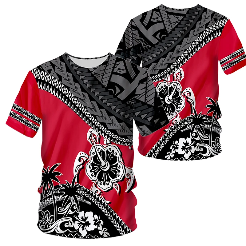 

Summer Personalized 3D Printing Flower T-shirt Retro Men's Large Casual Hip Hop O-Neck Hawaiian T-shirt Fashion Breathable Top