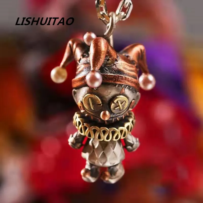 

Clown Doll Cute 2022 Personality Retro Fashion Female Necklace Light Luxury Punk Necklace Pendant Jewelry