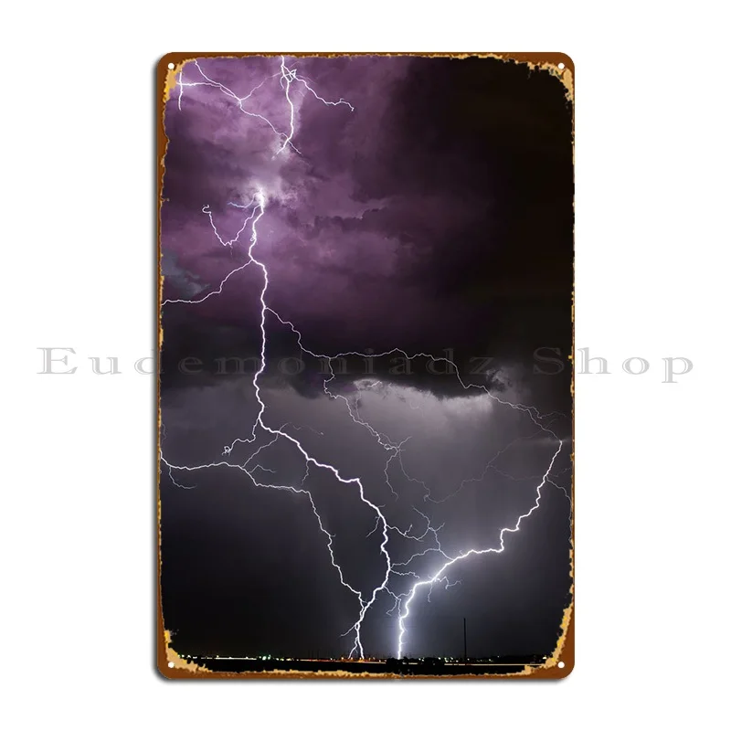 

Металлический плакат с изображением корней молнии, украшение для паба, персонаж на заказ, Настенный декор, жестяной плакат