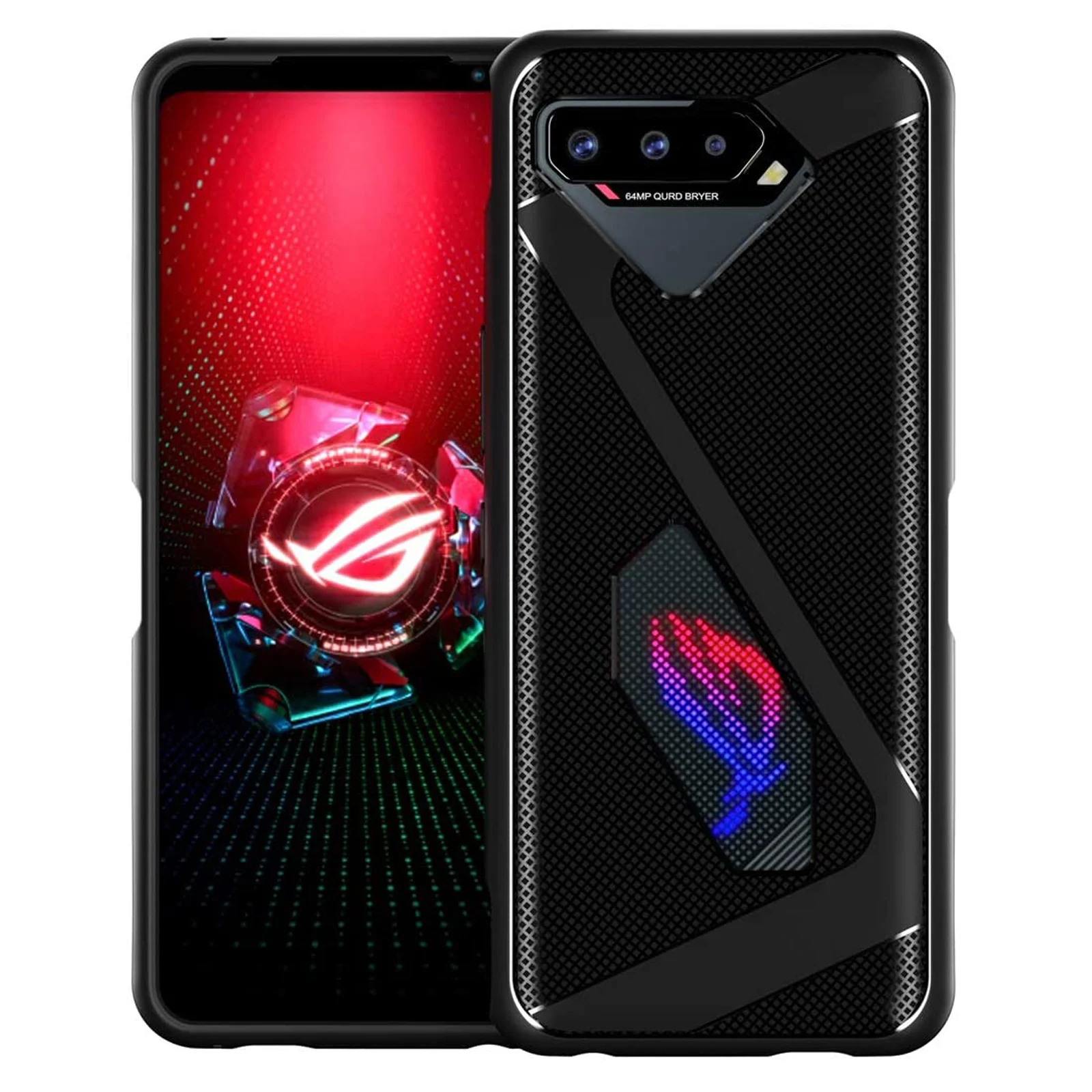 

ZSHOW Case for ASUS Phone 5 Armor Case Air Trigger Compatible TPU Shockproof Military Grade Drop Tested Protection Cover