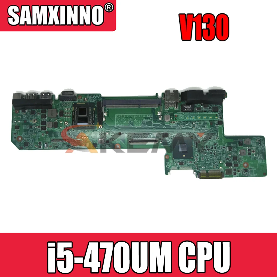 

Материнская плата Akemy для ноутбука Dell Vostro 130 V130 i5-470UM DDR3 HM57 CN-01GM76 01GM76 1GM76 10251-1 48.4M101.011, материнская плата