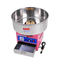professional pink electric cotton candy floss machine maker