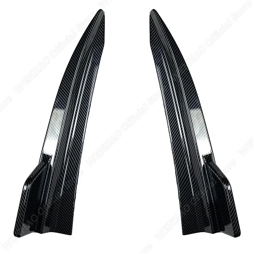 Диффузор заднего бампера, боковые разветвители для BMW 3 серии G20 320i 325i 330i M Sport 2019-2021, комплект кузова из АБС-пластика с глянцевым черным карбоновым эффектом