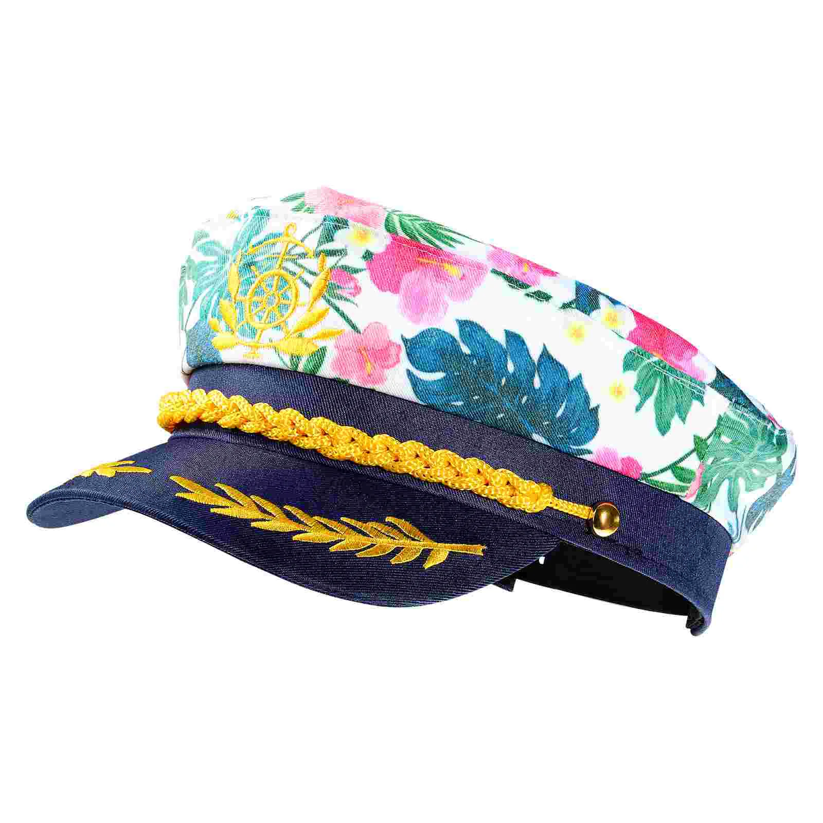 

Шляпа-Капитан, одежда для взрослых мальчиков, капитаны лодки, яхты, моряки, Женская Гавайская одежда, регулируемые шляпы