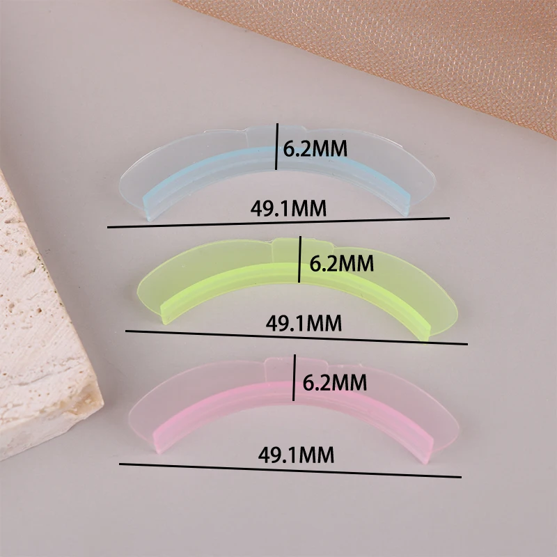 1 пара силиконовых подушечек для подтяжки ресниц вспышка бант завивка 3D бигуди